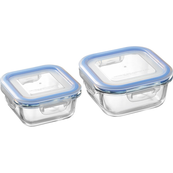 レッシュ　耐熱ガラス容器２点セット