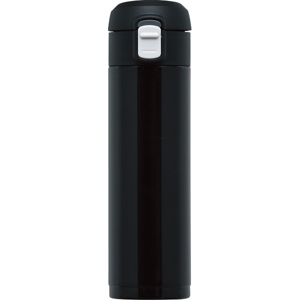オミット　ワンタッチ栓スリムマグボトル（３００ｍｌ）　ブラック