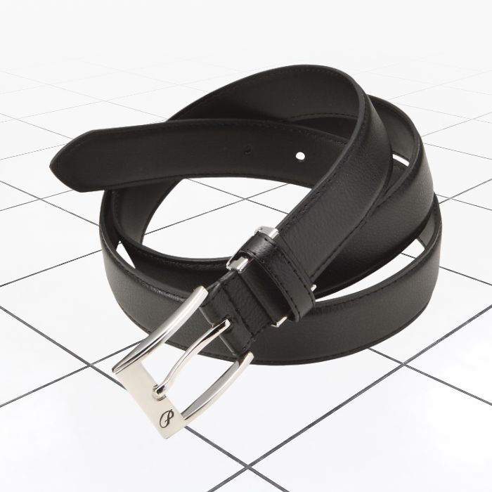 ペスカロロ　ピン式ベルト　ブラック