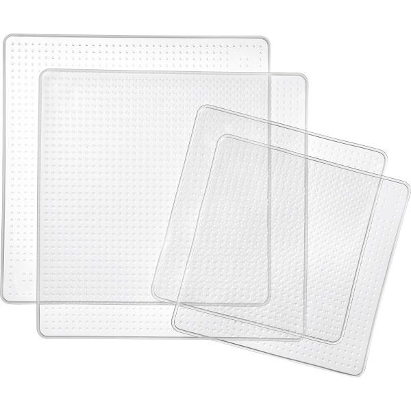 ラクーニ　角型シリコーンラップ（４枚入）