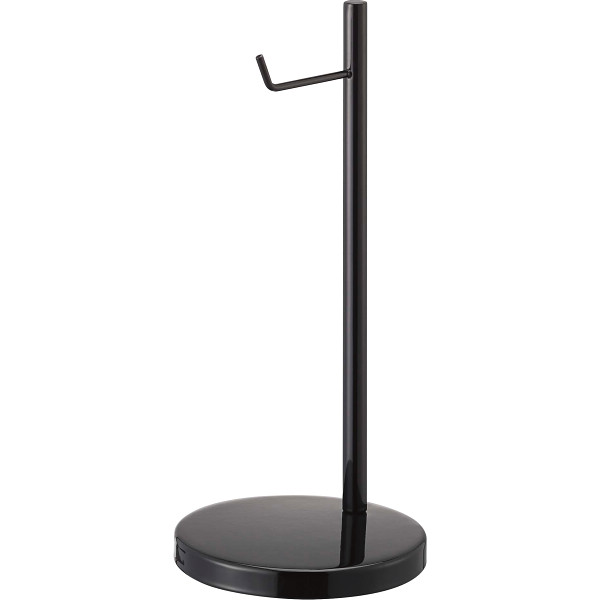 ヘッドホンスタンドボーテス　丸型　ブラック