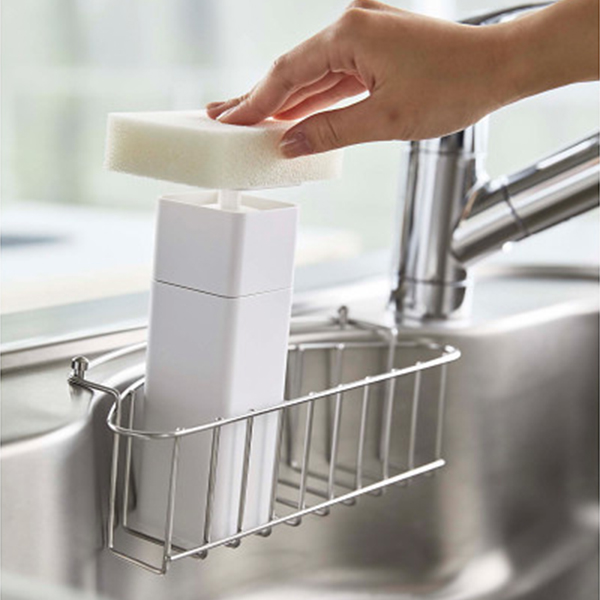 片手で出せるディスペンサー　ホワイト