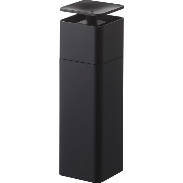 片手で出せるディスペンサー　ブラック