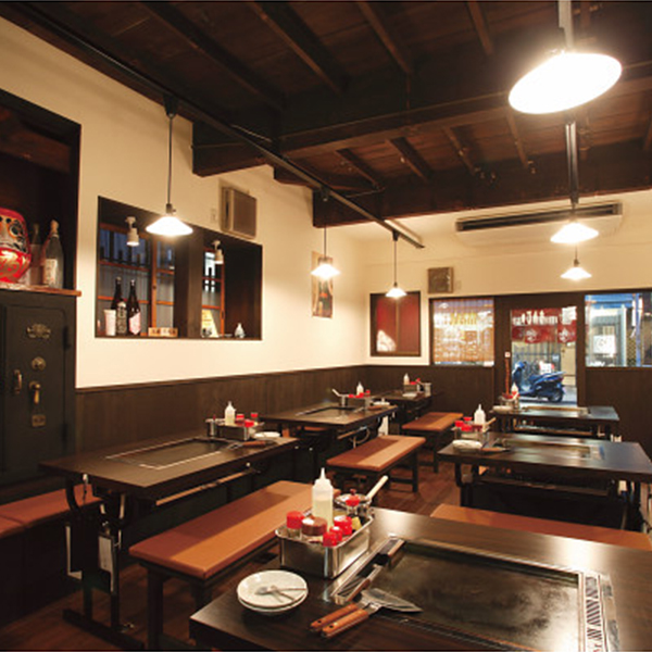 月島名物もんじゃだるま　月島本店　赤だるま　２名様