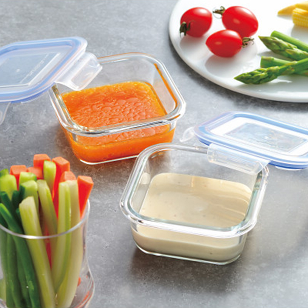 レッシュ　耐熱ガラス容器３点セット