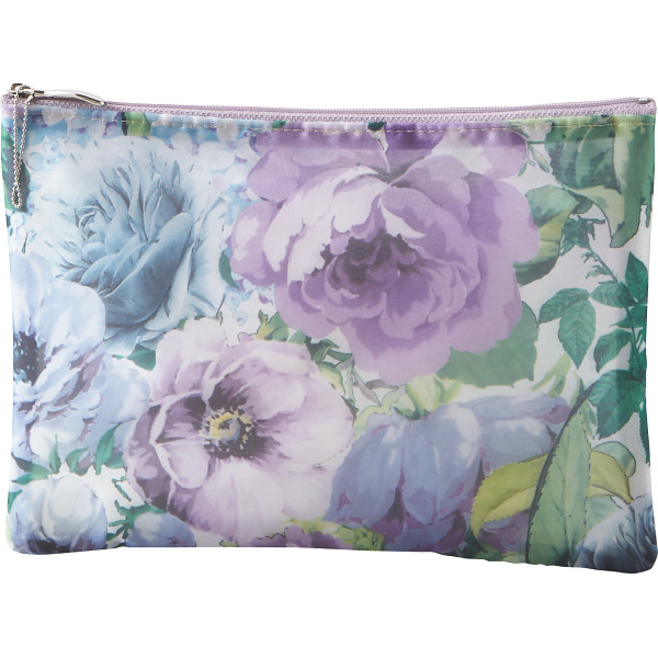 日本製オーガンジー抗菌ポーチ　パープル