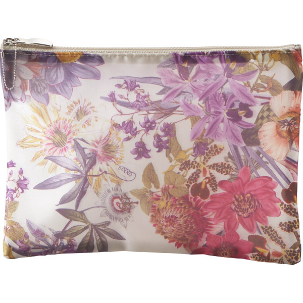 日本製オーガンジー抗菌ポーチ　ホワイト