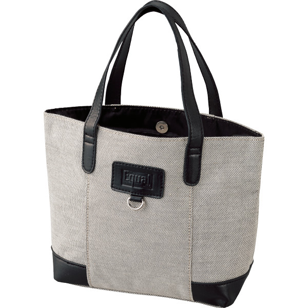 ジュンコ　コシノ　イコール　エルガリー手提げバッグ　ブラック