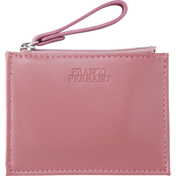 フランコフェラーロ　キーリング付きコインパース　ピンク