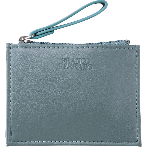フランコフェラーロ　キーリング付きコインパース　ブルー