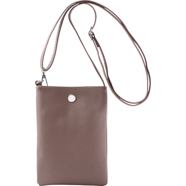 キャティフェラーリ　スマホポシェット　トープ