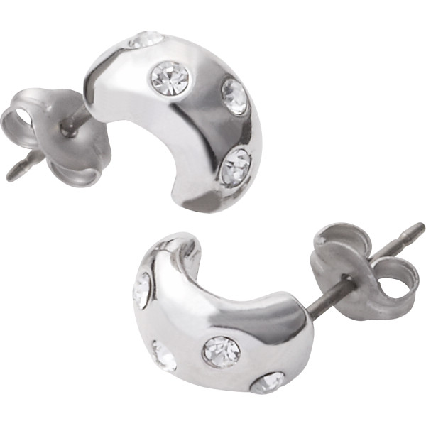 プライベートレーベル　ドットピアス　シルバー