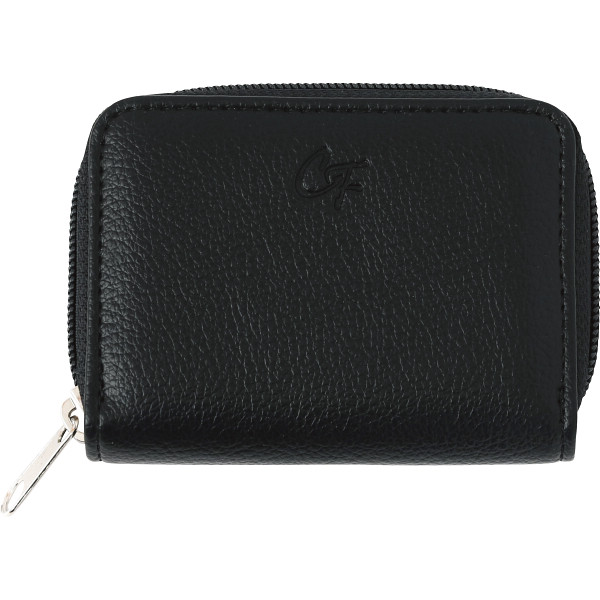 キャティフェラーリ　ラウンドファスナーコインケース　ブラック