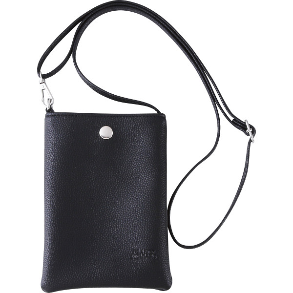 フランコフェラーロ　スマホポシェット　ブラック