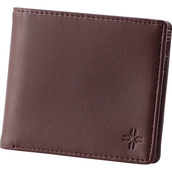エマージョン　二つ折り財布　ブラウン