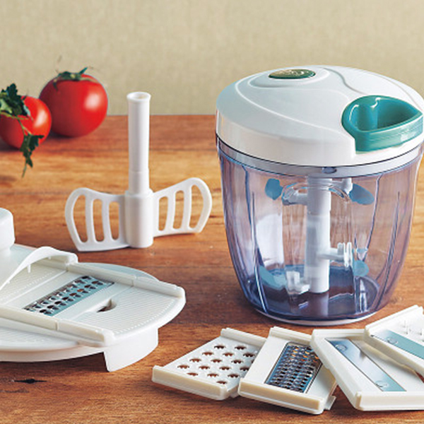 ディーアンドエス　マルチ・フードカッター　ティール