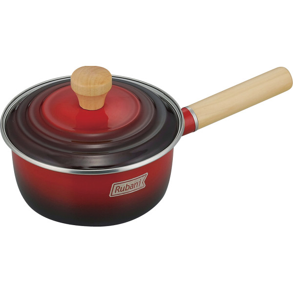ルバーニ　ホーロー片手鍋（１６ｃｍ）