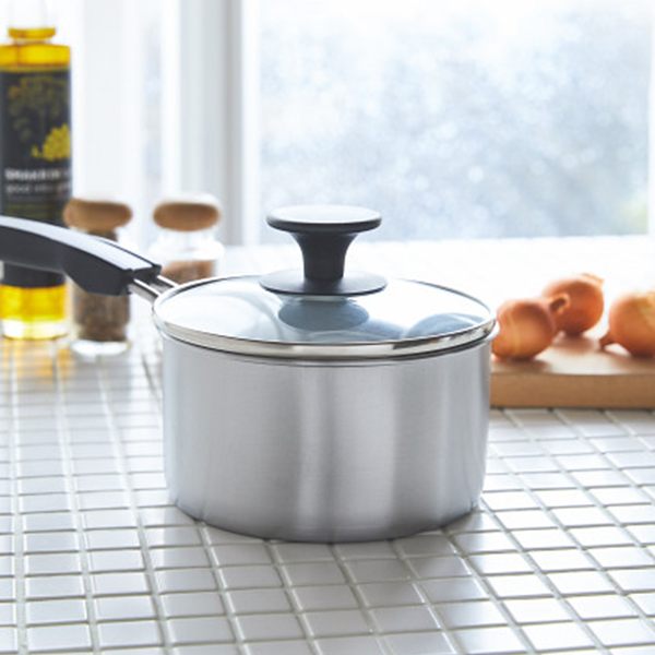 ラテラッテ　ステンレス片手鍋（１４ｃｍ）