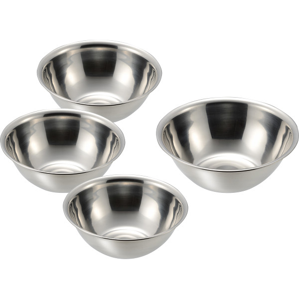 プロンジュⅢ　ステンレスボウル４点セット