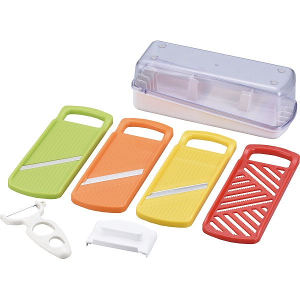 ビタミンアイランド　マルチスライサー＆ピーラーセット