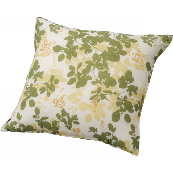 大判クッション（リーフ）　グリーン