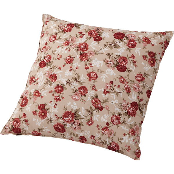 クッション（ローズ）　レッド