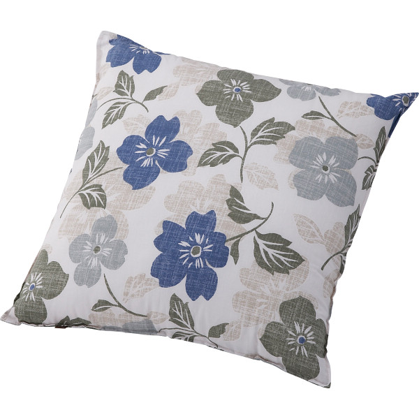 クッション（北欧モダン）　ブルー