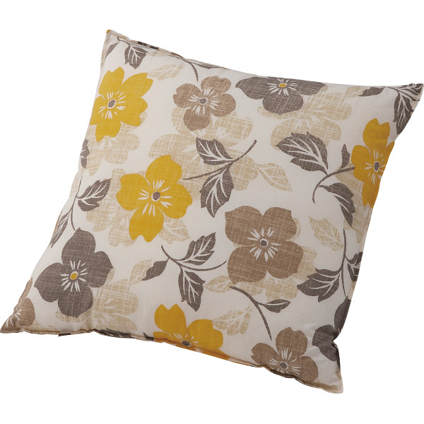 クッション（北欧モダン）　イエロー