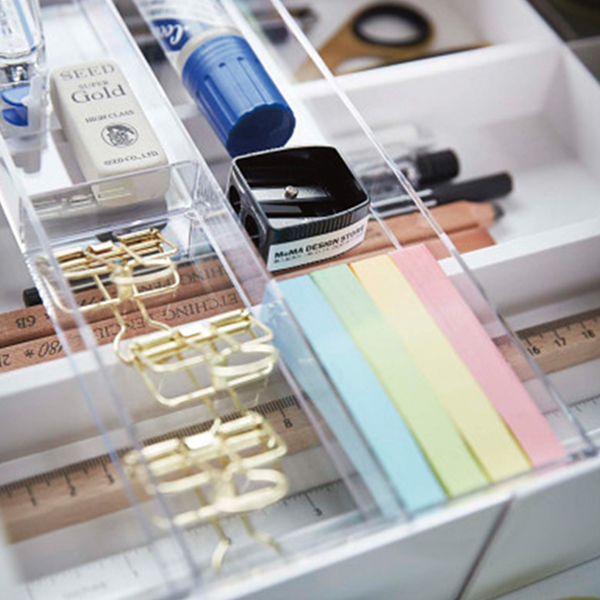 伸縮＆スライドデスクトレー　ホワイト