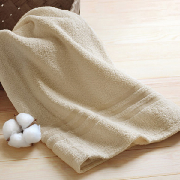ピュアなオーガニックコットン　バスタオル　キナリ