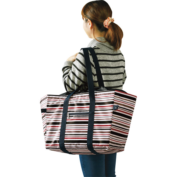 たくさん入る肩かけできる保冷買い物かごバッグ