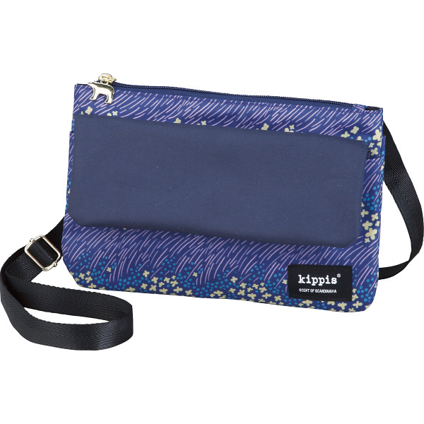 キッピス　ミニショルダーバッグ　ネイビー