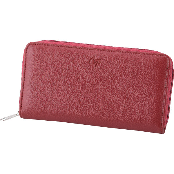 キャティフェラーリ　長財布　ワイン