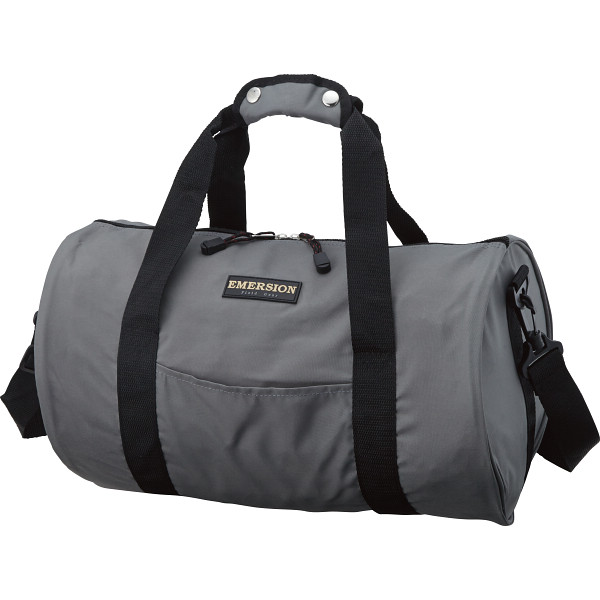 エマージョン　ドラムボストンバッグ　グレー