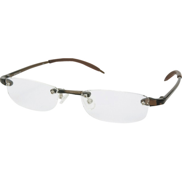 ソフトケース付き　リーディンググラス（メンズ）　＋１．５