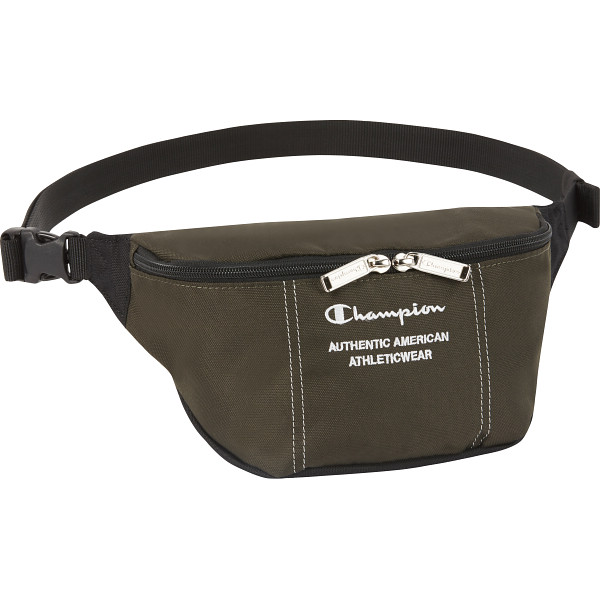 チャンピオン　ウエストポーチ　カーキ