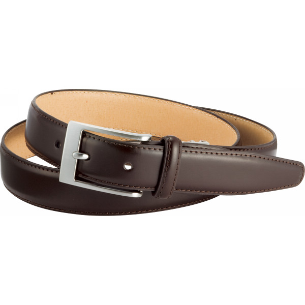 ファゴット　ビジネスベルト　ブラウン