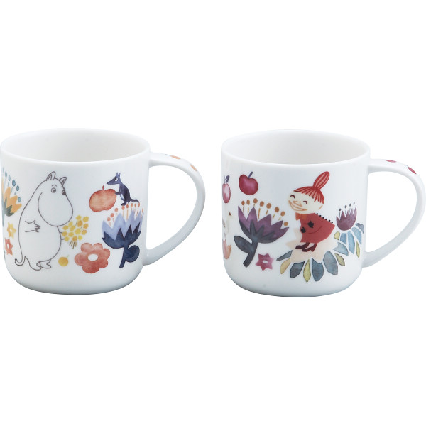 ムーミン　ハーバリウム　ペアマグセット