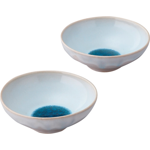 萩焼　ソライロ　ペア小鉢