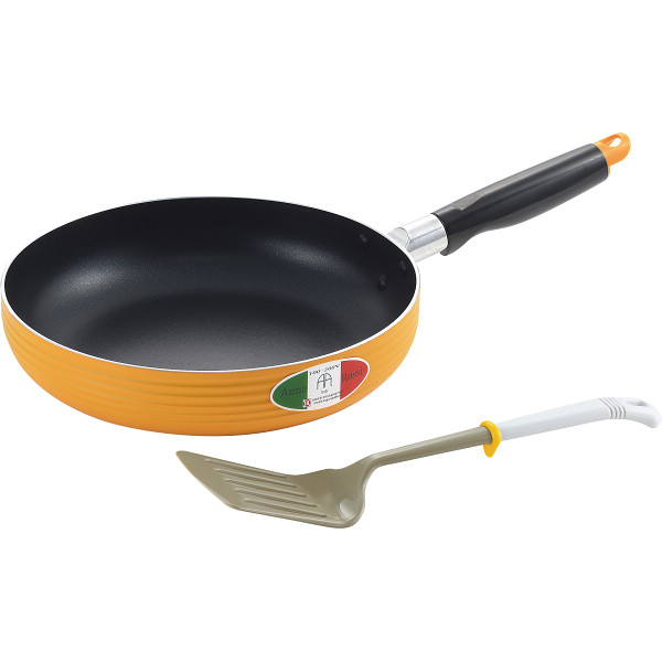 アンナ・ロッシ　アルミフライパン（２４ｃｍ）ターナー付