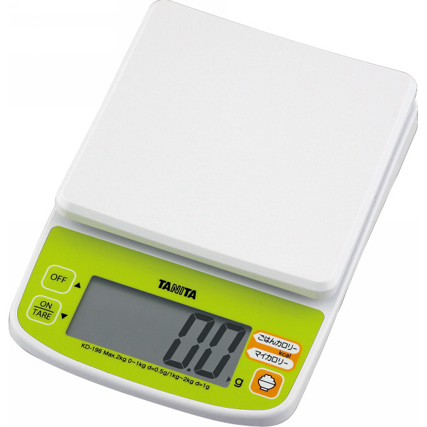 タニタ　デジタルクッキングスケール　グリーン　B