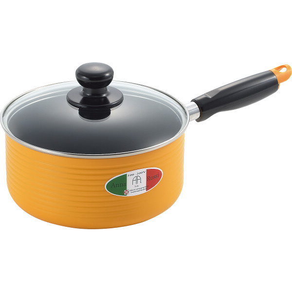 アンナ・ロッシ　アルミ片手鍋（１８ｃｍ）