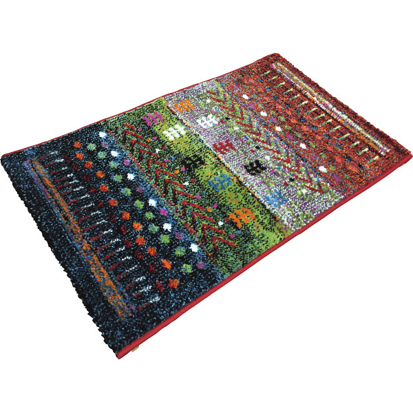 トルコ製ウィルトン玄関マット（ＭＡ）５０　グリーン