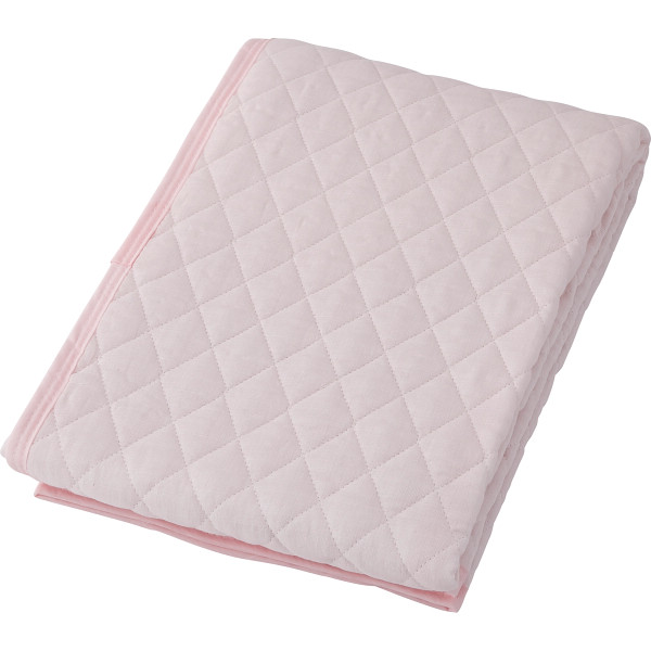 二重ガーゼ敷パット　ピンク