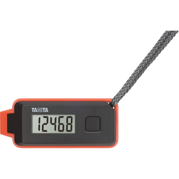 タニタ　３Ｄセンサー搭載歩数計　歩イッスル　ブラック　A