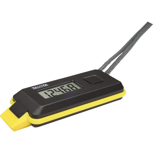 タニタ　３Ｄセンサー搭載歩数計　歩イッスル　ブラック　B