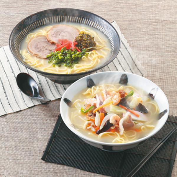 「旨麺」博多ＶＳ長崎食べ比べセット（１２食）