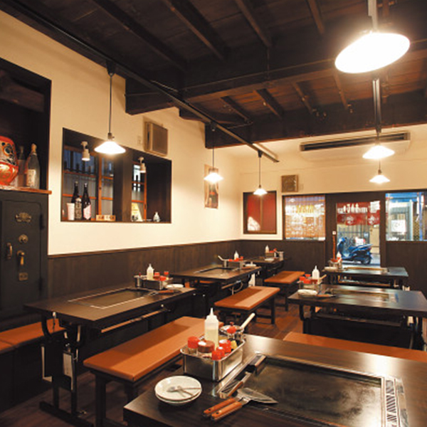 月島名物もんじゃだるま　月島本店　黒だるま　２名様