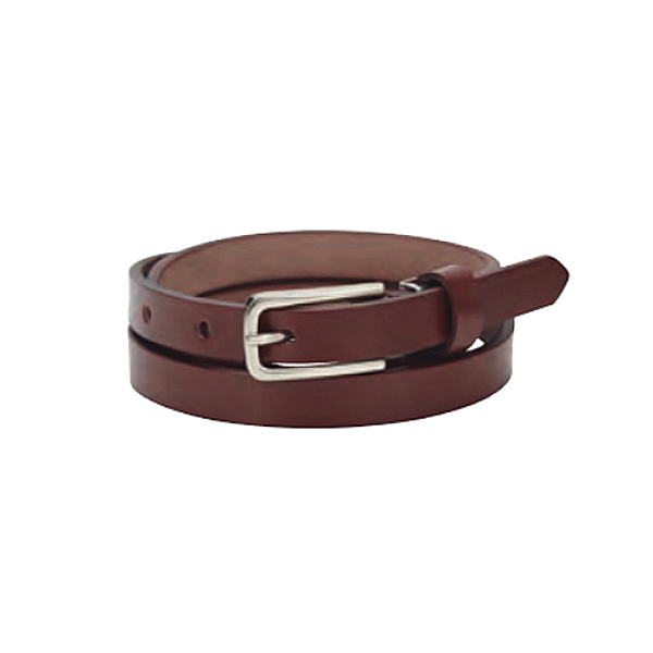 革工房いんのしま　レディースベルト　チョコ