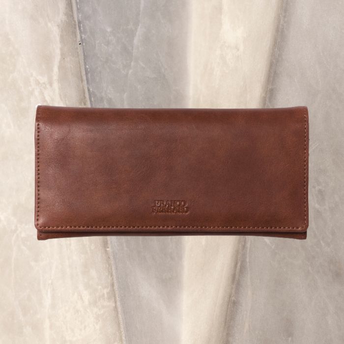 フランコフェラーロ　長財布　ブラウン